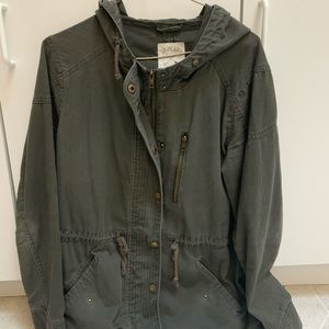 LA Hearts Green/Camo Jacket